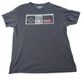Nintendo Entertainment System Controller Graphic T Shirt Black Adult Large NES