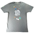 Alternative Warriors in Pink Jennifer Aniston Moon Space Graphic T Shirt Size L