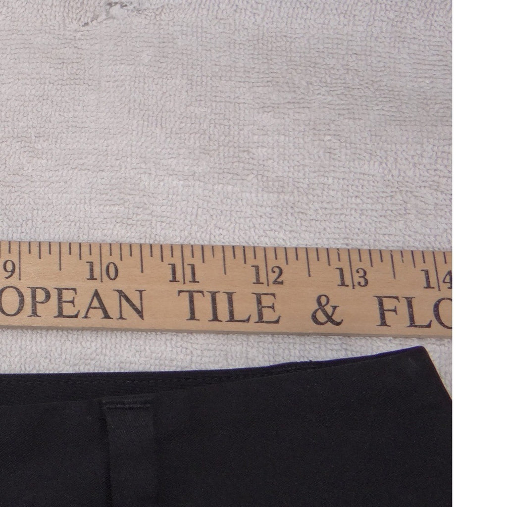 Adidas Mens Golf Shorts Black Size 2 Solid Polyester Performance Activewear