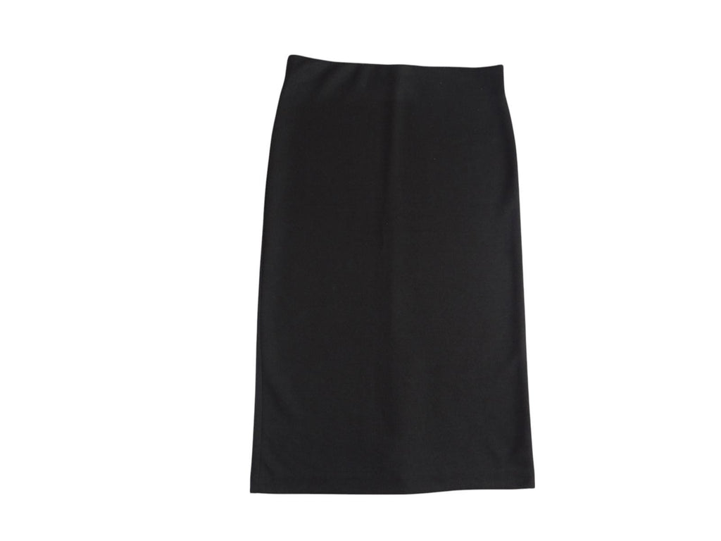 Classic Black Midi Skirt