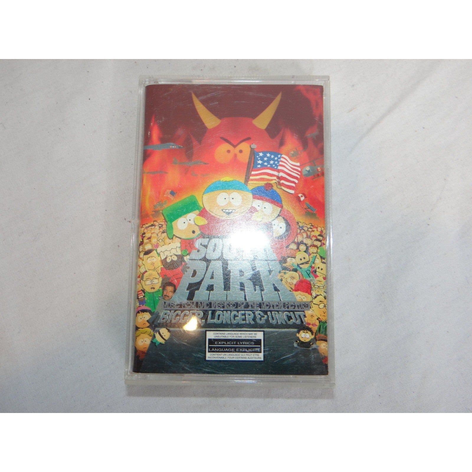 South Park Bigger Longer & Uncut Original Motion Picture Soundtrack Cassette