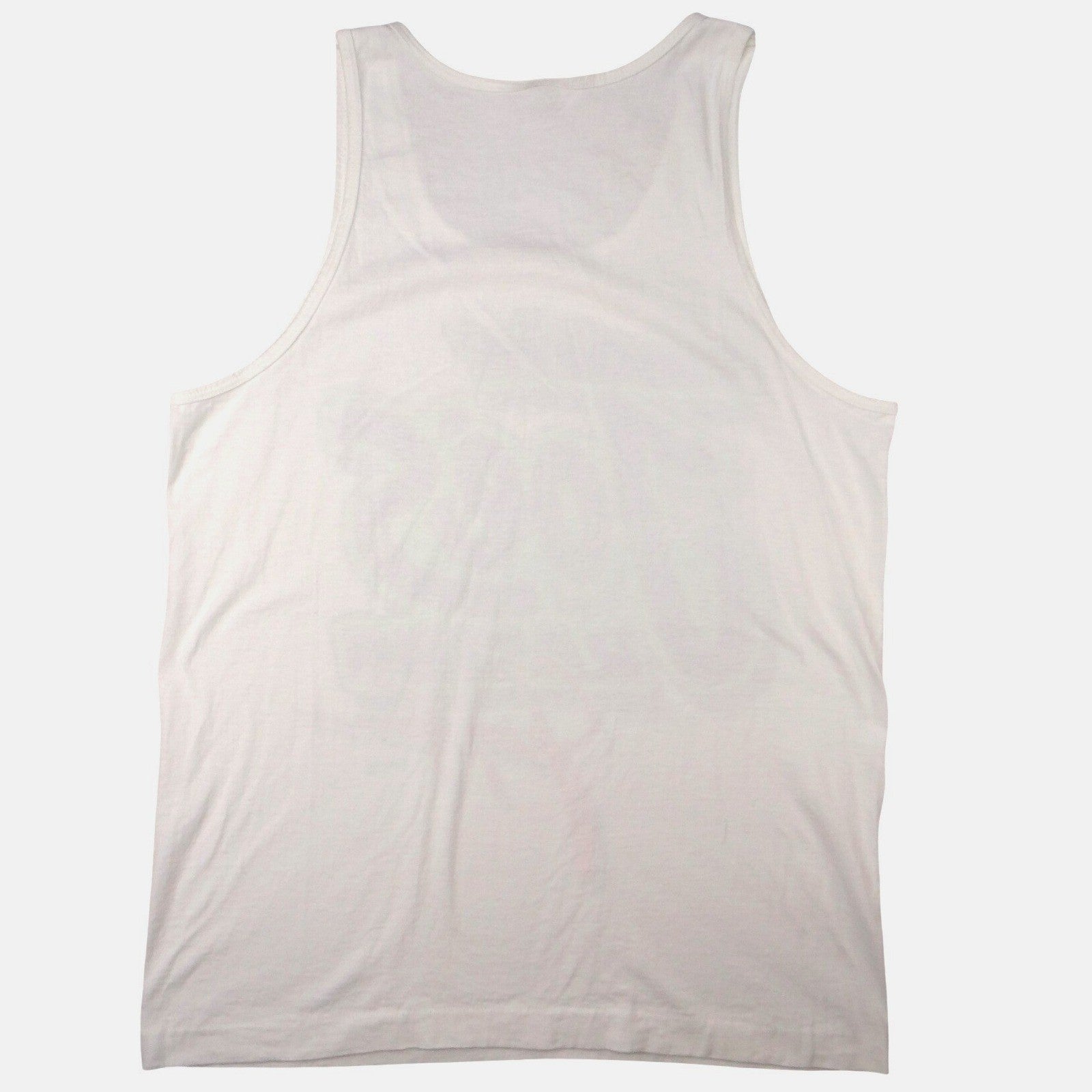 Vintage Smokin Joes Racing tank top featuring Jimmy Spencer graphics White Neon