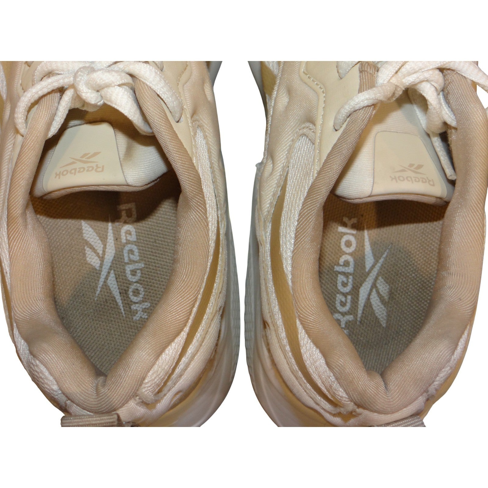 Reebok Women's Sneakers Beige Size 7.5 Running Athleisure
