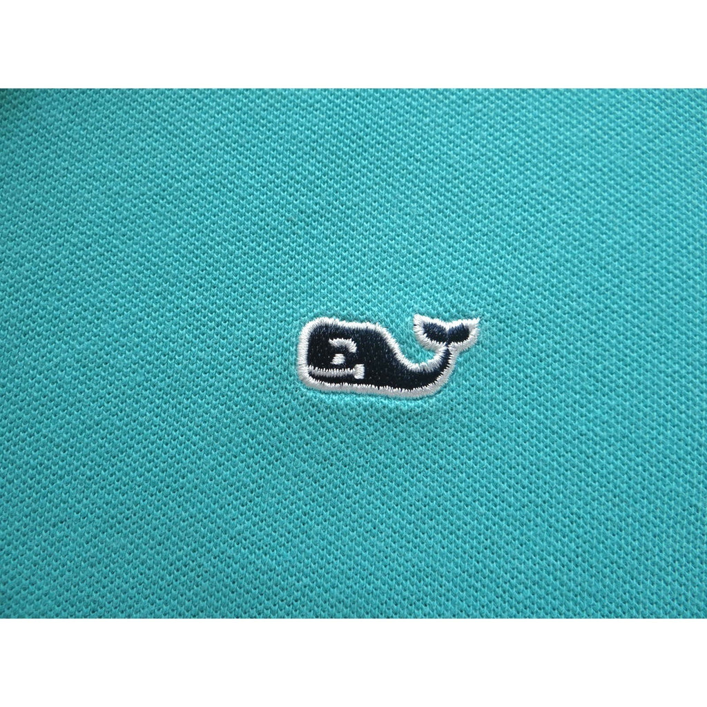 Vineyard Vines Slim Fit Polo - Aqua Blue - Size S