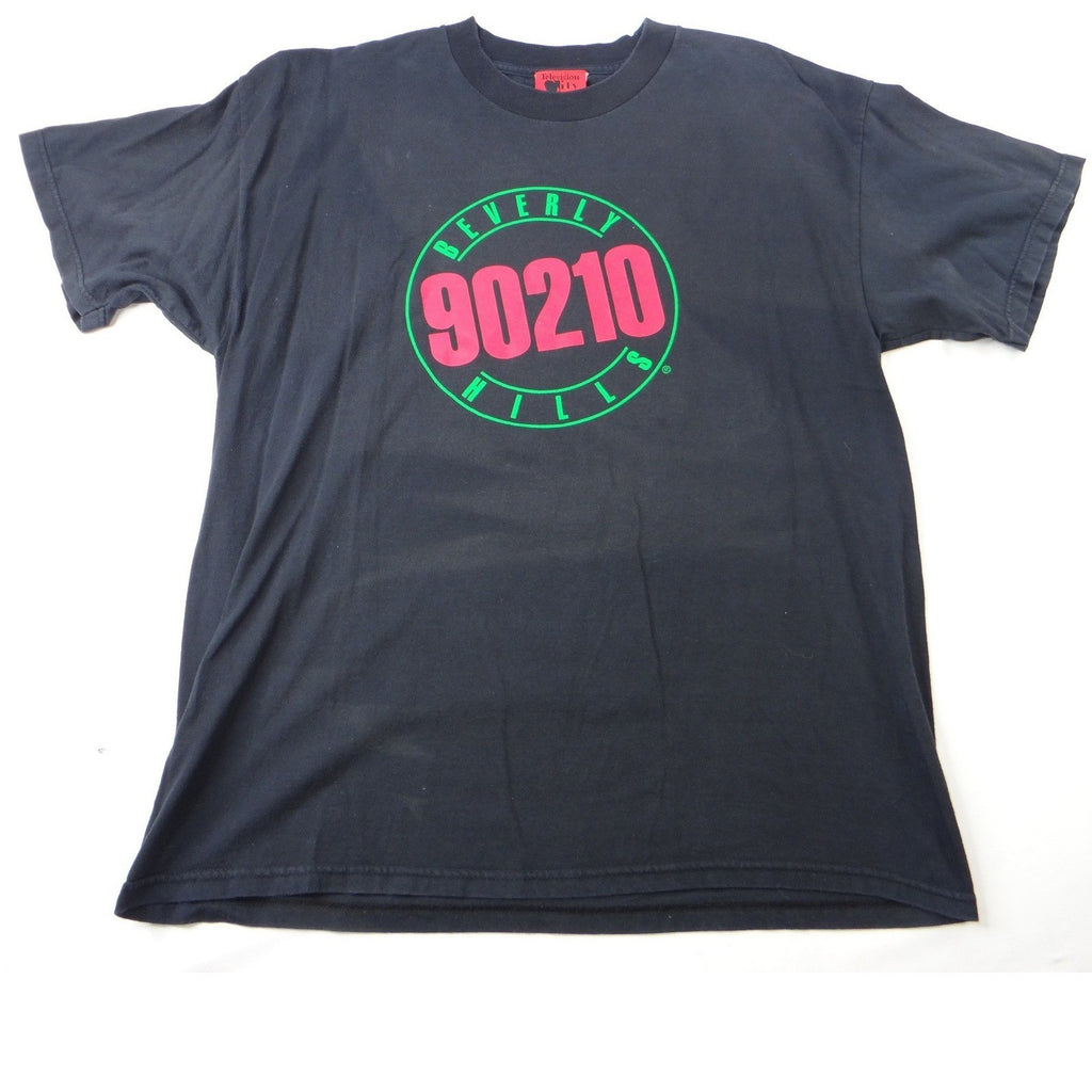 Beverly Hills 90210 Television City Black T Shirt XL Graphic Tee