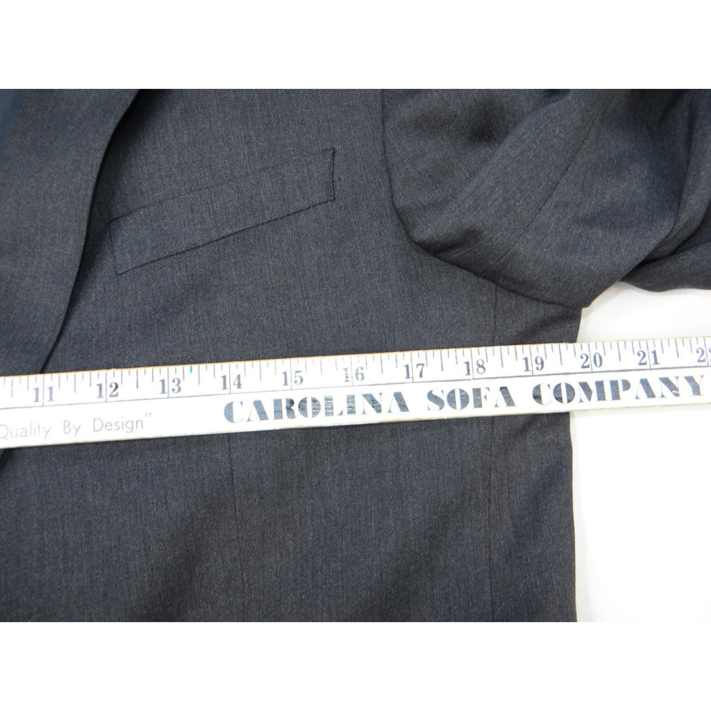Banana Republic Modern Fit 42L Charcoal Grey Wool Blend Suit Jacket Blazer