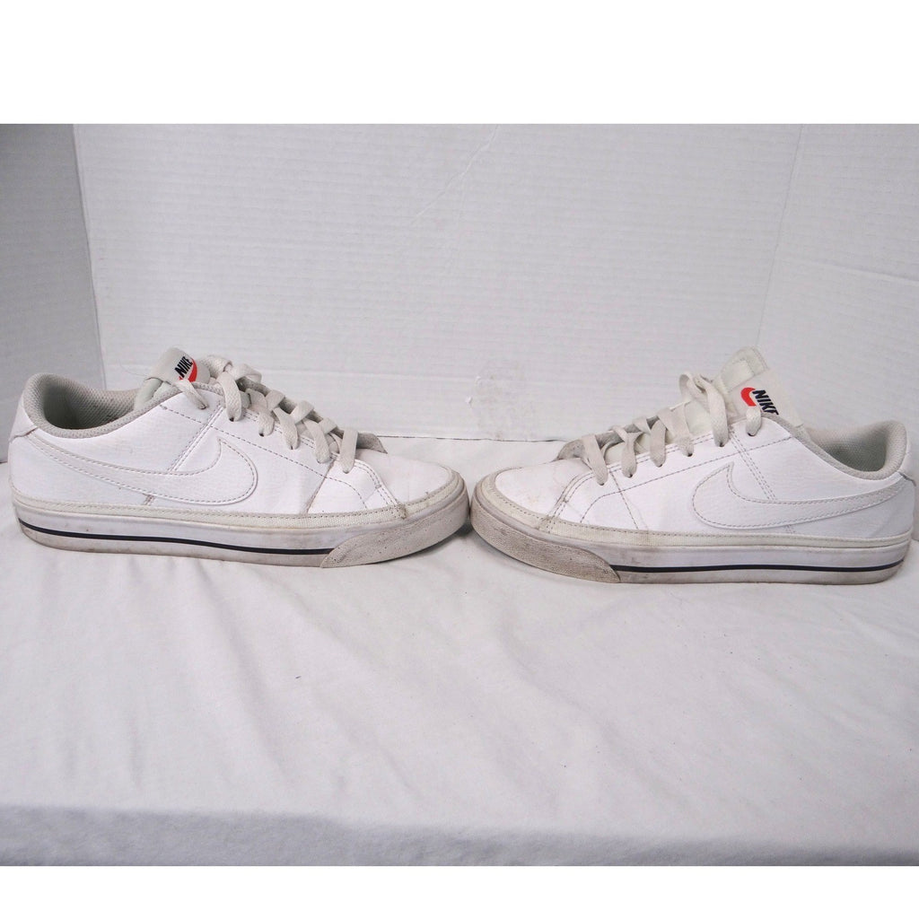 Nike Sport Shoes DH3161 101 White Lace Up Sneakers Youth Size 6.5