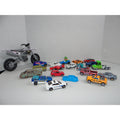 Mixed Toy Vehicle Lot 19pc Hot Wheels Matchbox Mario Kart Dirt Bike 2861