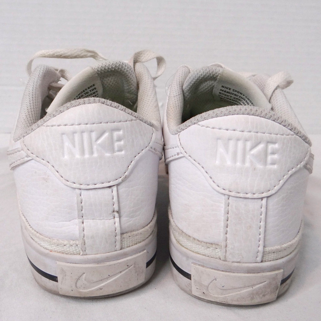 Nike Sport Shoes DH3161 101 White Lace Up Sneakers Youth Size 6.5