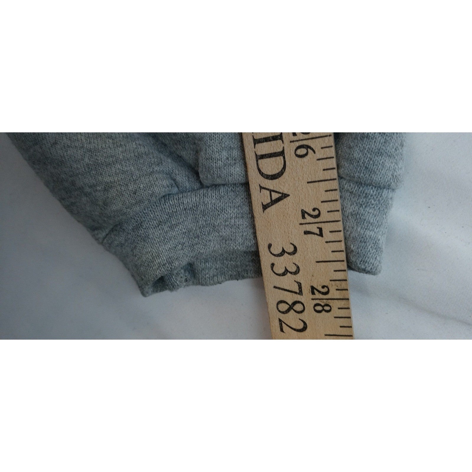 Disney Mickey Mouse Plaid Graphic Sweatshirt Grey Raglan Sleeve Women's