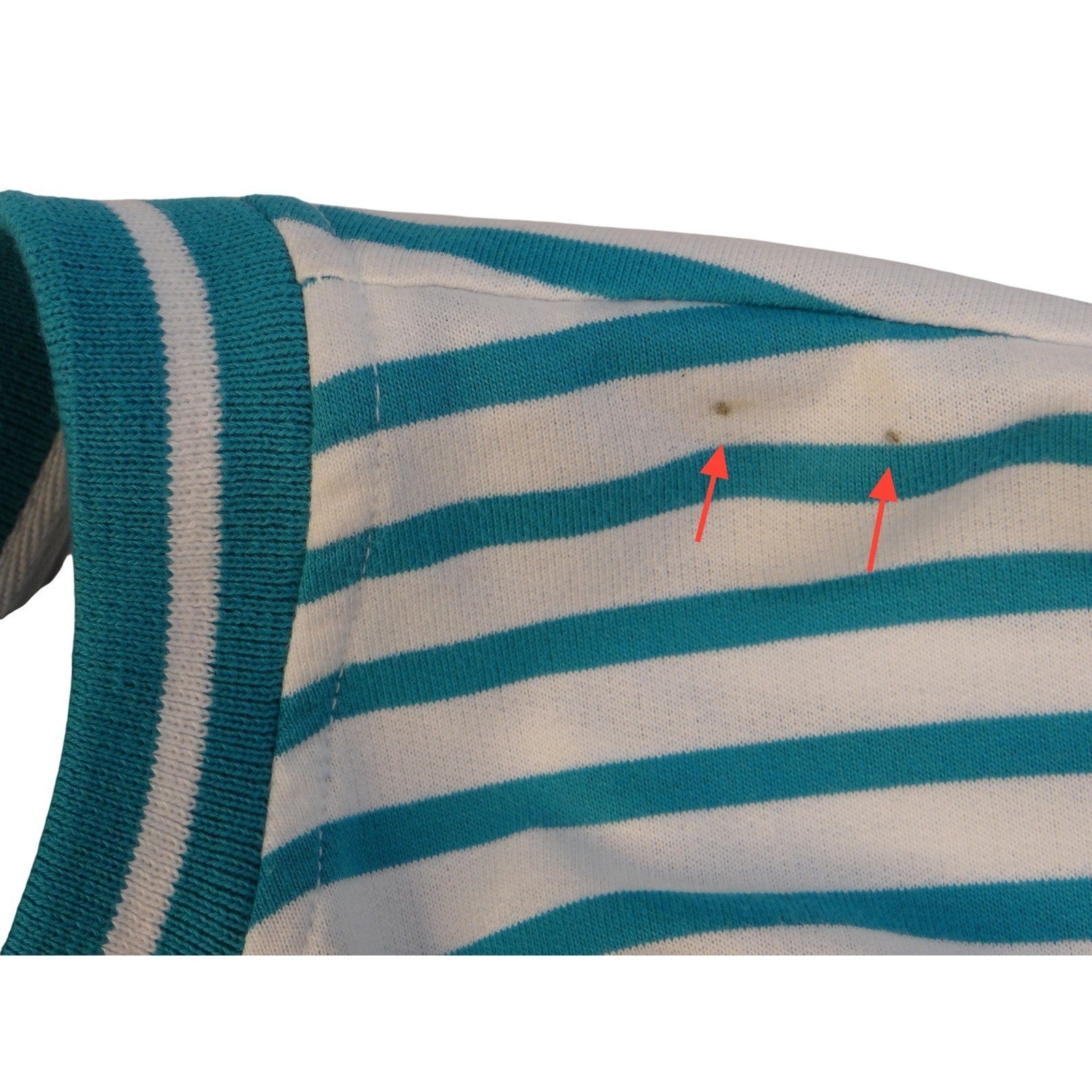 Vintage Custom Club International Sailboat Graphic Stripe T Shirt Mens Large