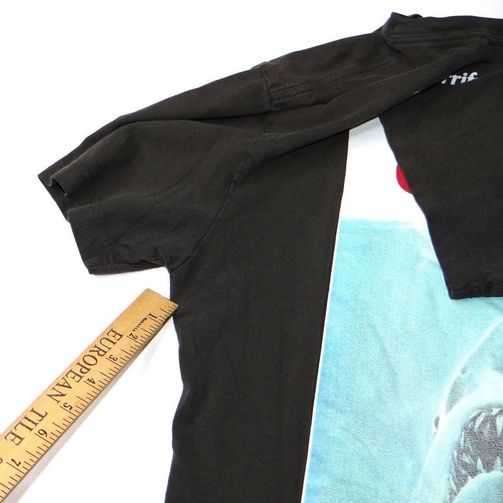 Mens Jaws Movie T Shirt Black Size Medium Graphic Tee