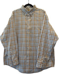 Roundtree & Yorke Men's Casual Button-Down Plaid Shirt