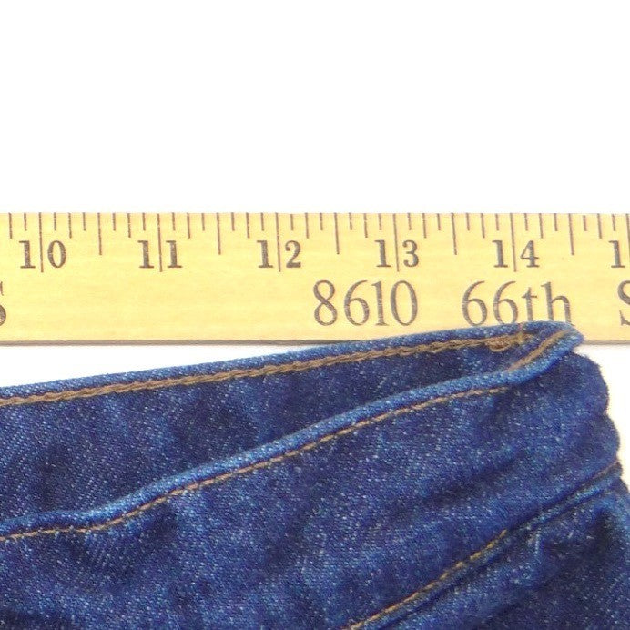 Zara Womens High Rise Straight Leg Jeans Dark Indigo Blue Size 6 MEX 28