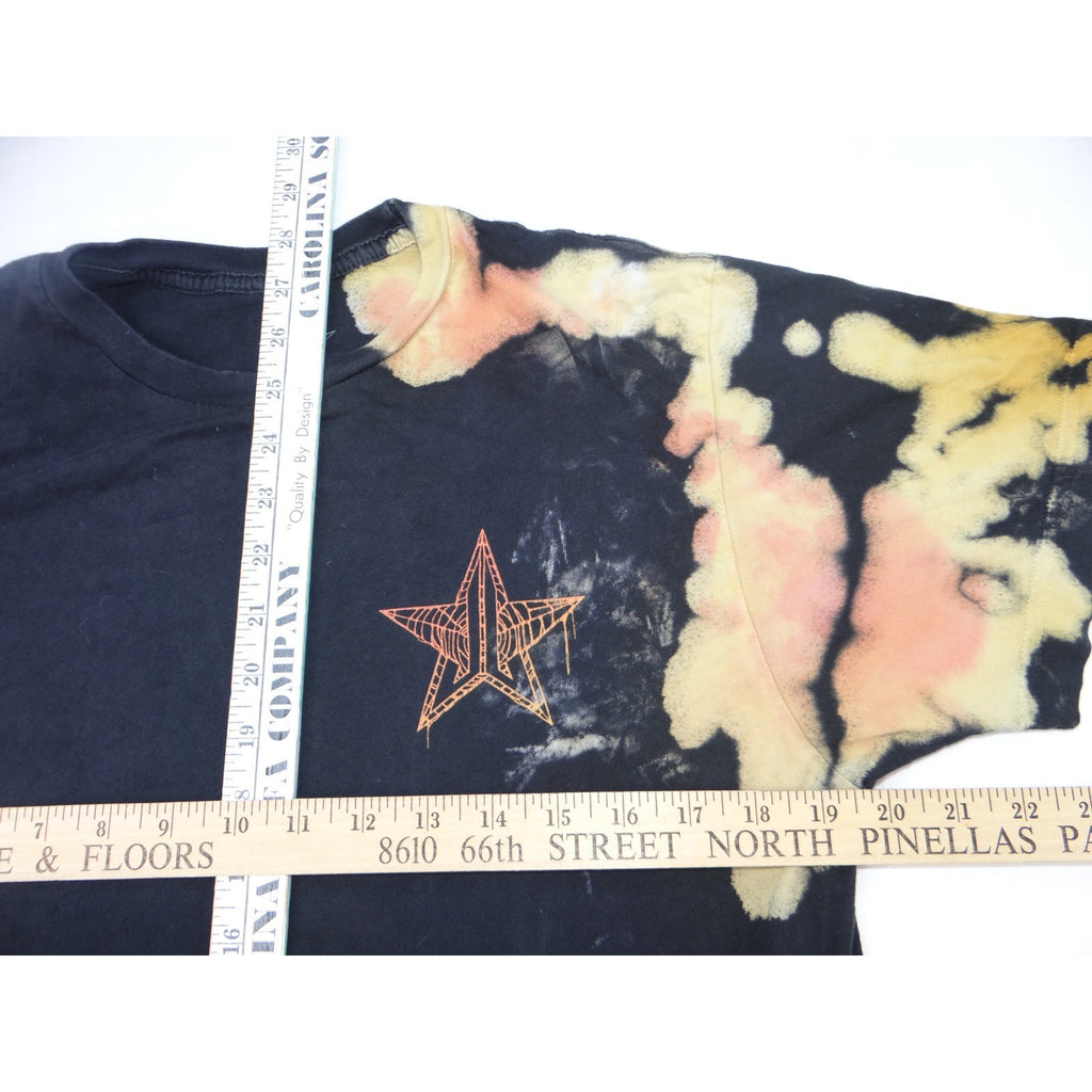 Jeffree Star Fashion Tie Dye Star Logo Graphic T Shirt Medium