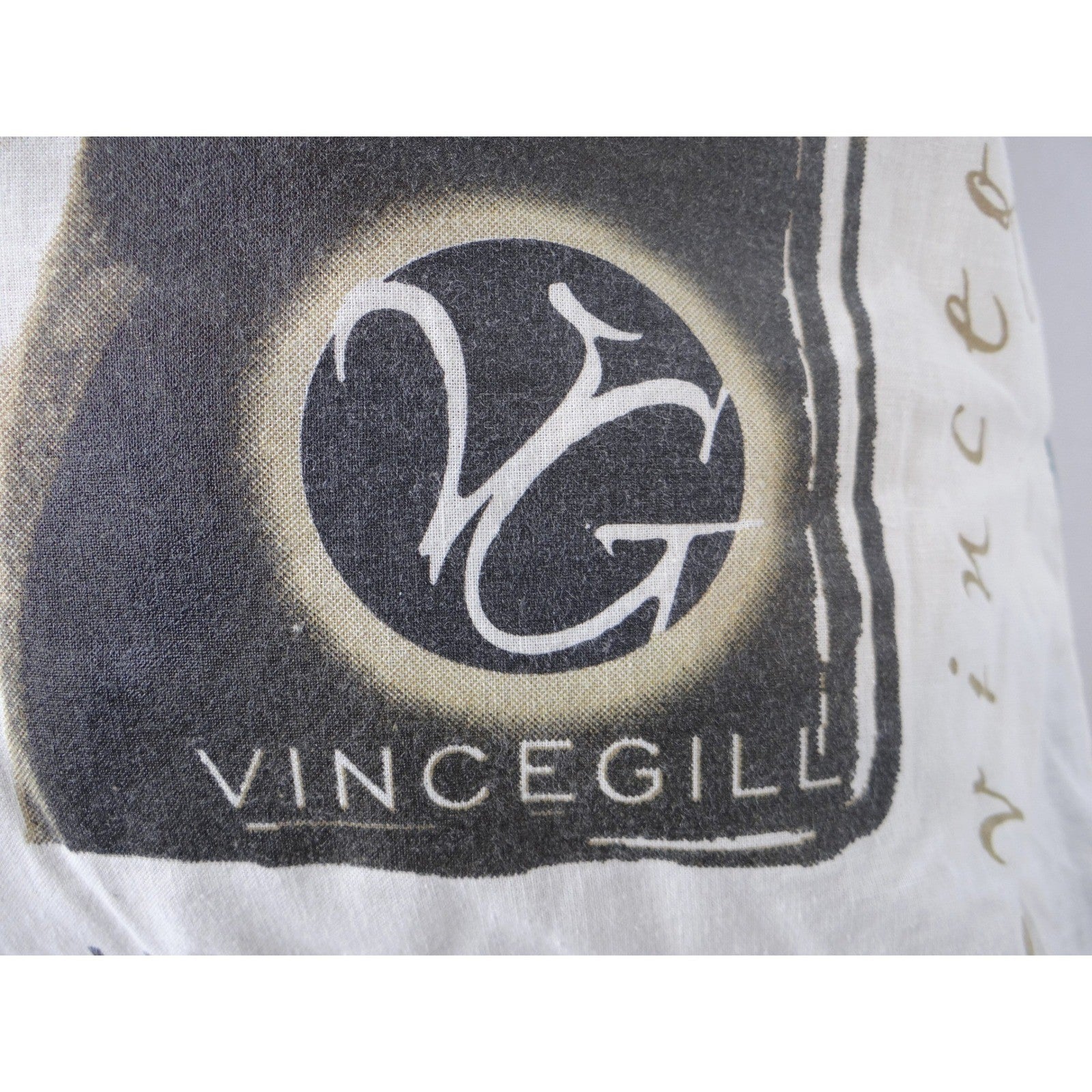 Vintage Vince Gill The Key DIY Throw Pillow Decorative Music Memorabilia