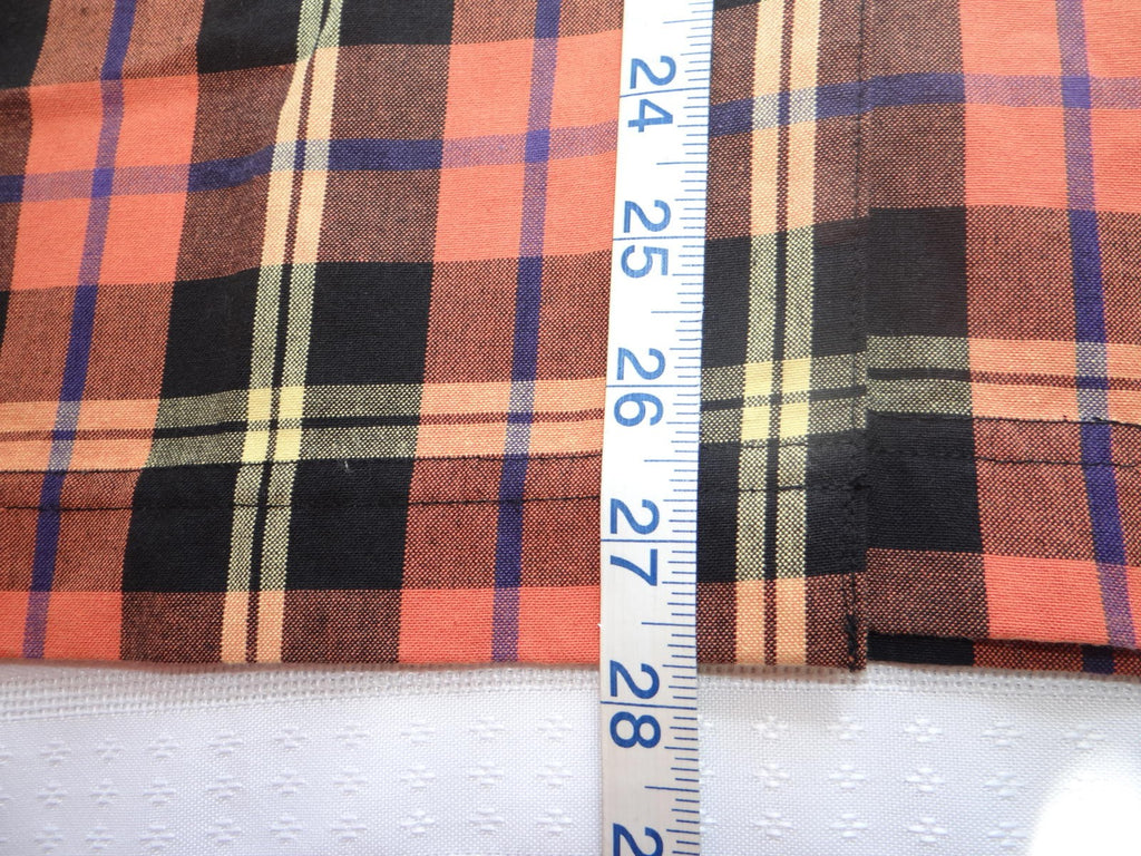 Women's Long Sleeve Plaid Button-Up Shirt with Rhinestone Spider Detail