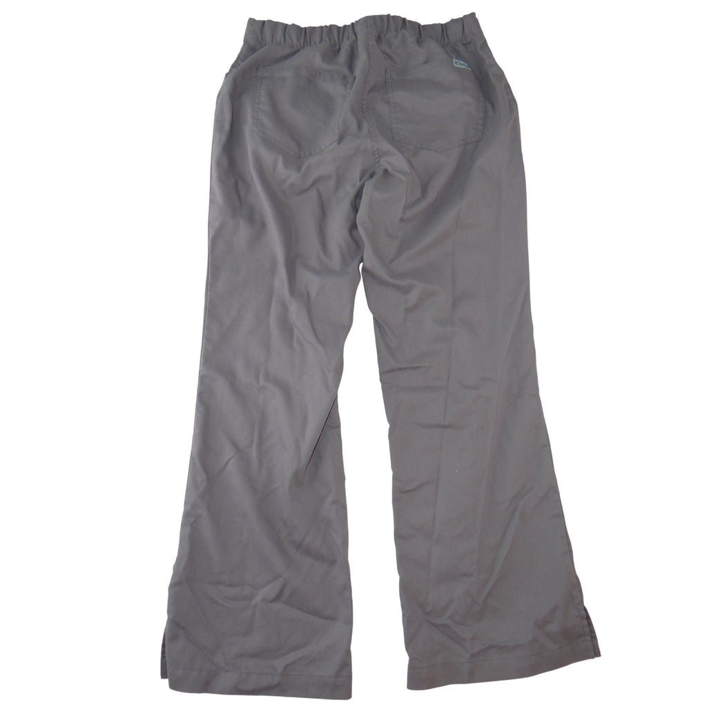 Greys Anatomy by Barco Womens Scrub Pants Grey Flare Leg Drawstring SP 2412