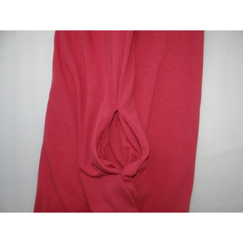 Lot of 3 Plus Size Red Pink Coral Tunics 2X XXL - Three Tunics Tops Bundle