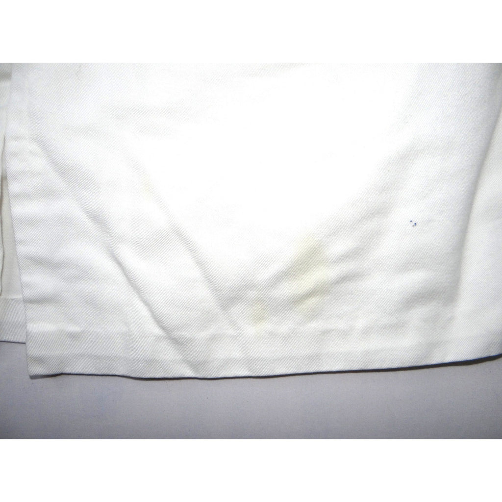 Vintage White Midi Skirt Pleated A Line Casual Office Basic
