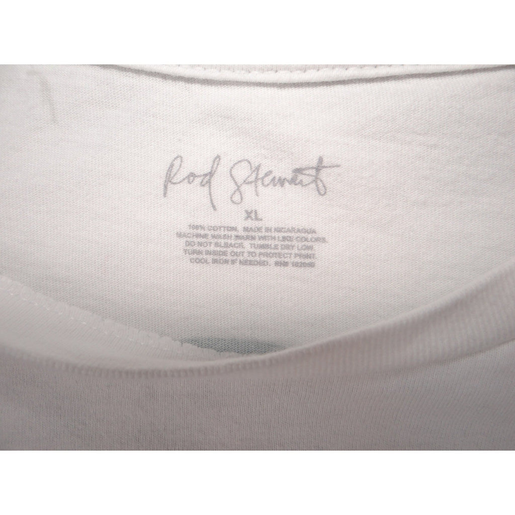 Rod Stewart 2022 Tour In Concert White T Shirt Womens XL