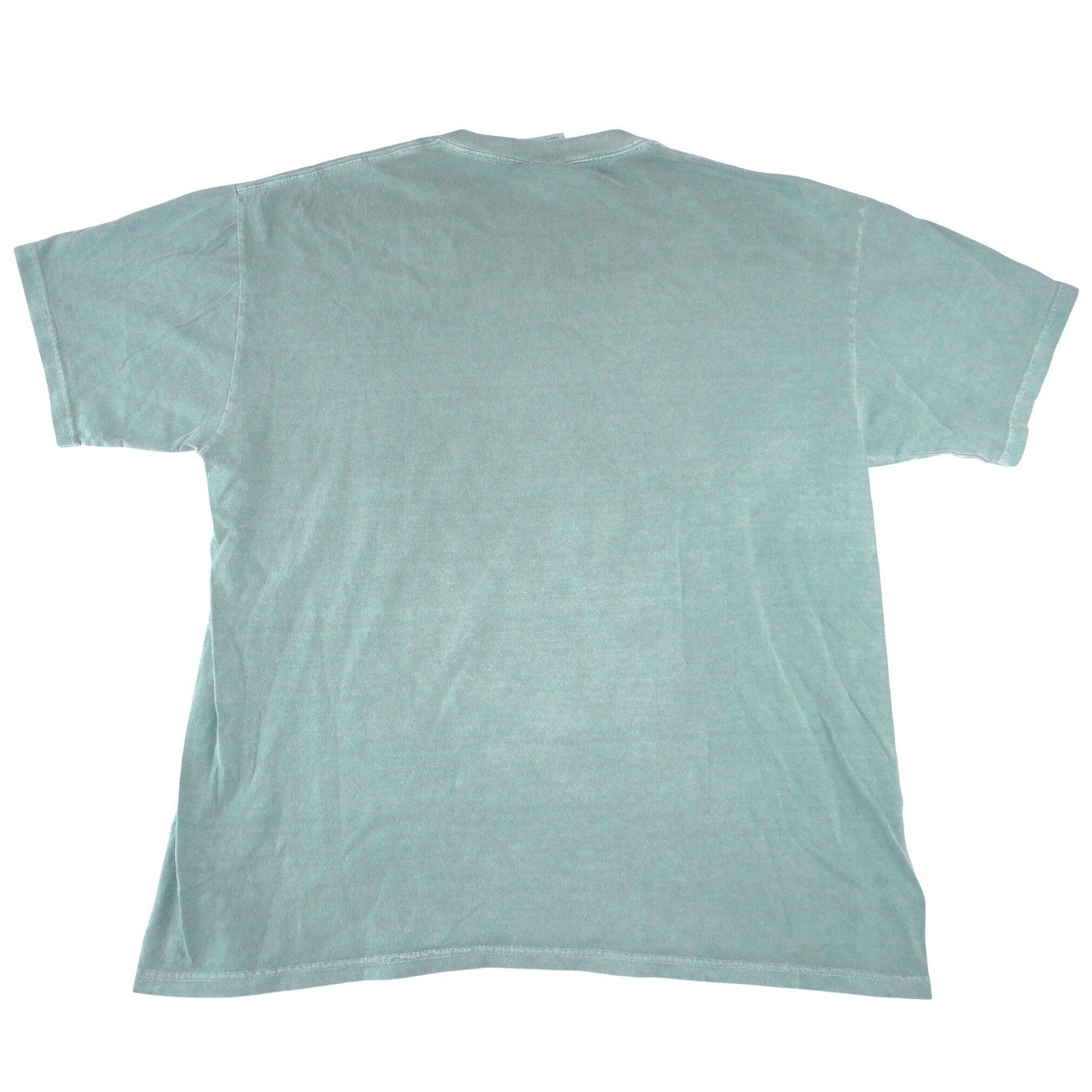 Authentic Pigments Mens The Alamo Victory or Death Graphic T-Shirt Green Large
