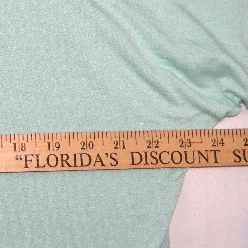 Zenana Outfitters Mint Green Dolman Sleeve Split Shoulder Top Plus Size 1X