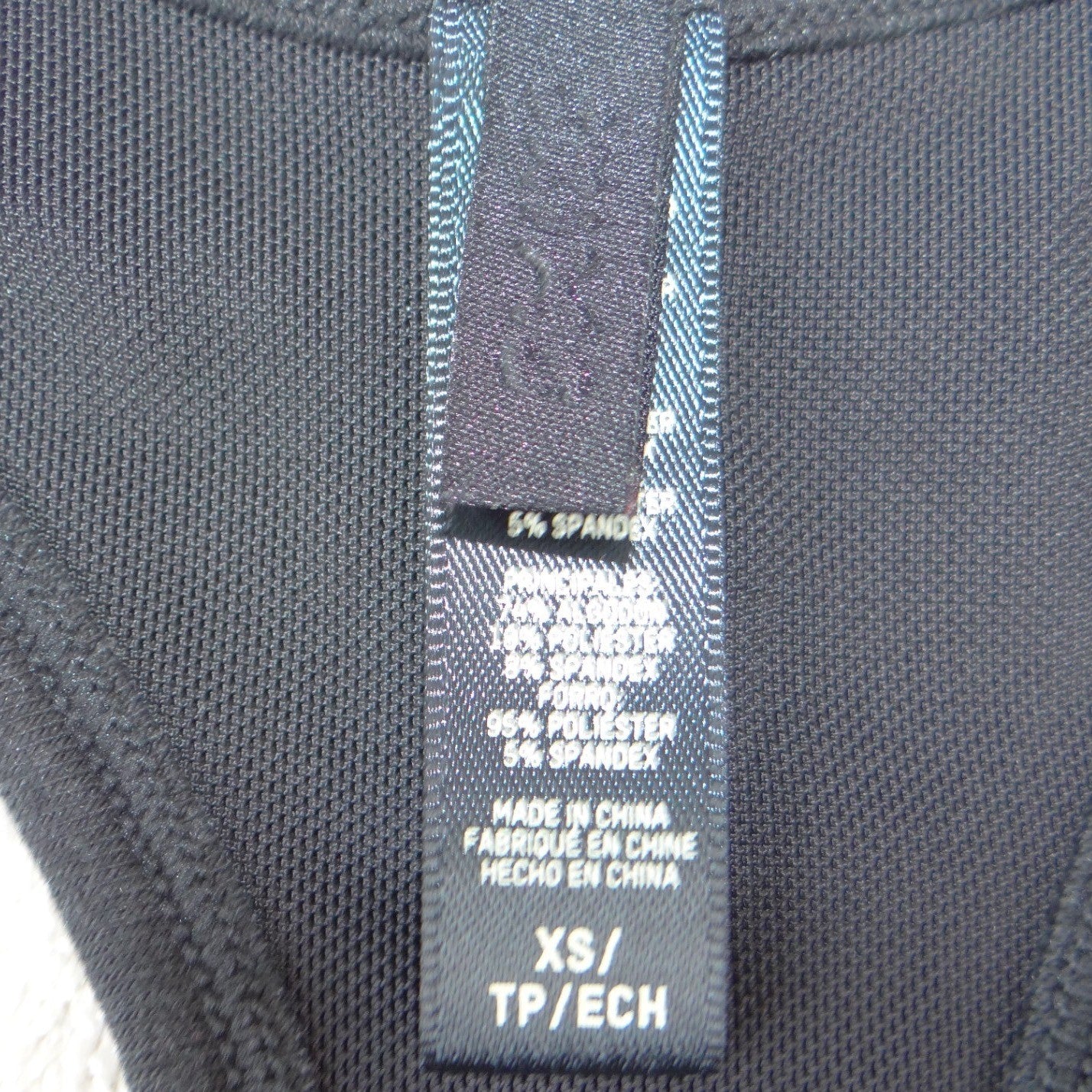Womens Charcoal Black Racerback Athletic Romper Unitard Bodysuit XS
