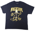 Dolly Parton Rockstar Graphic Merch Black T Shirt Black X Large Womens