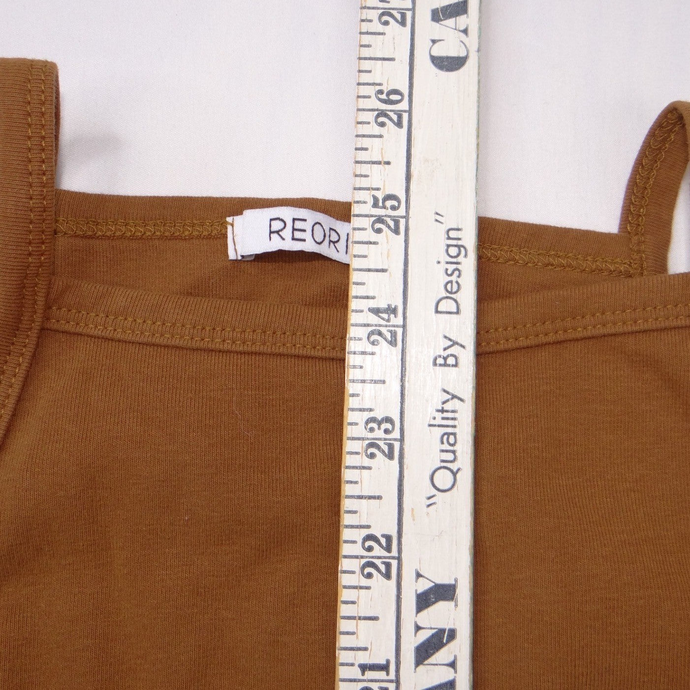 REORIA Brown High Neck Halter Ribbed Thong Bodysuit Small Sleeveless Snap Gusset