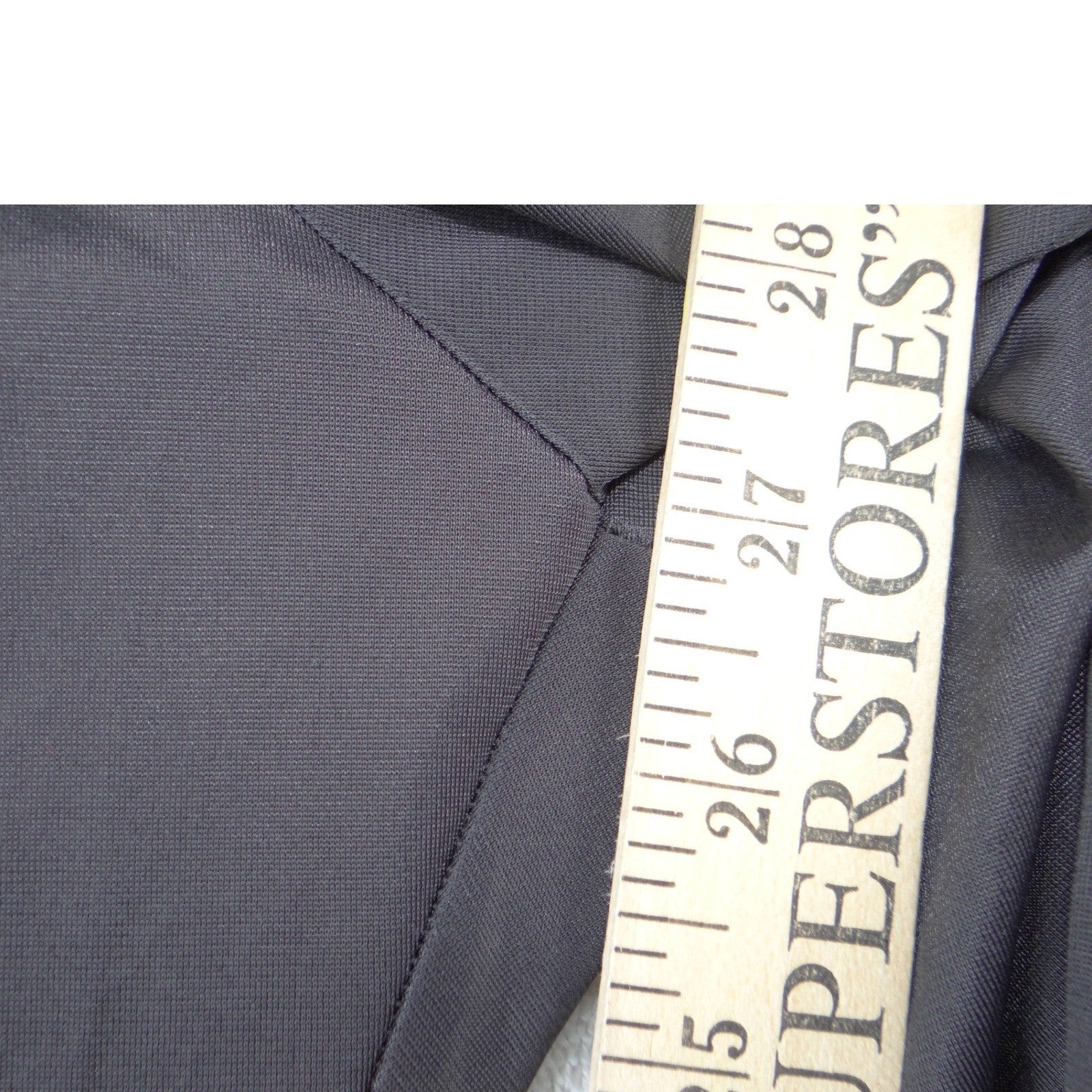 Vintage Vanity Fair Black Nylon Tricot Pajama Pants Made in USA Size 34 -Small