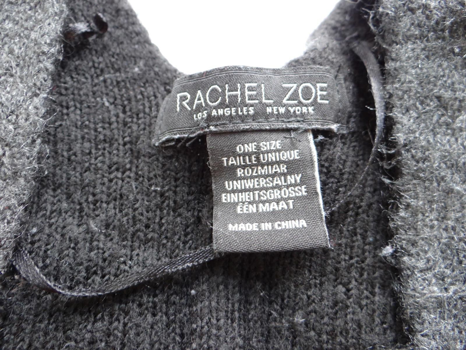 Rachel Zoe One Size Grey Shawl Wrap