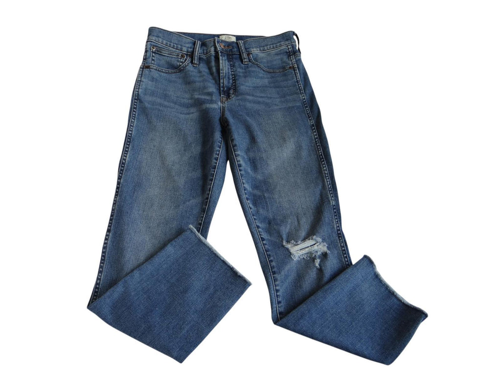J.Crew Vintage Straight Jeans - Distressed Style