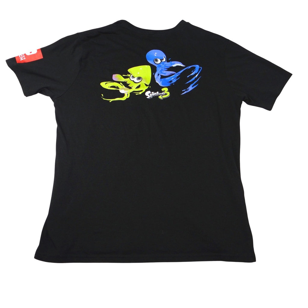Nintendo Switch Splatoon 3 Black T Shirt Mens Large Gaming Nintendo Tee