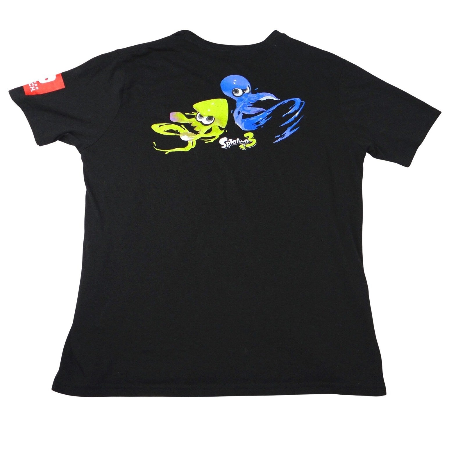 Nintendo Switch Splatoon 3 Black T Shirt Mens Large Gaming Nintendo Tee