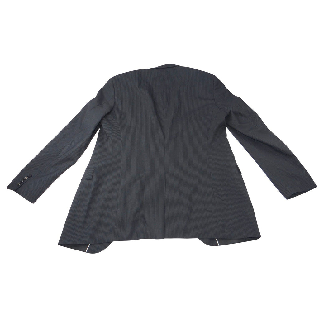 HUGO BOSS Men's Charcoal Pinstripe Super 120 Wool Blazer Jacket 42L Turkey