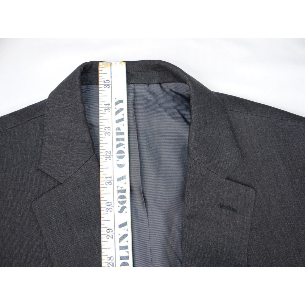 Banana Republic Modern Fit 42L Charcoal Grey Wool Blend Suit Jacket Blazer