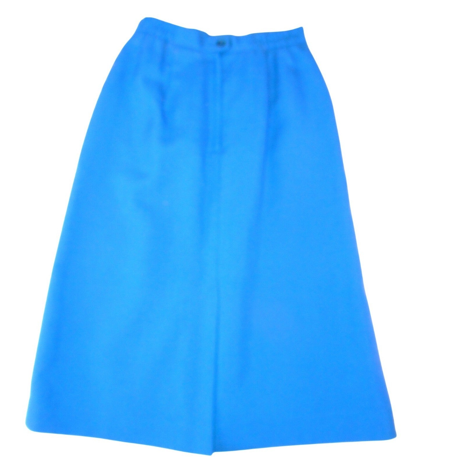 Pykettes Vintage Royal Blue Skirt Suit Set Blazer Mini Skirt Made in Japan 12