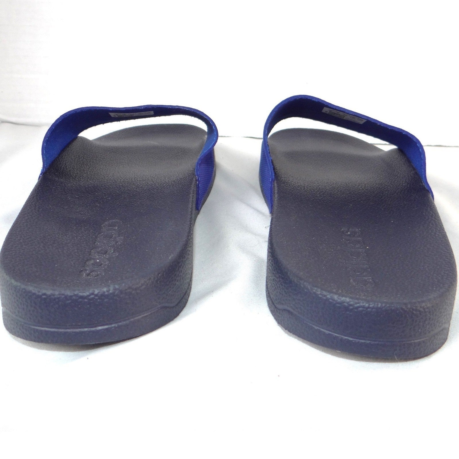 Adidas Adilette Shower Slides Blue Navy Kids Sandals Size 5
