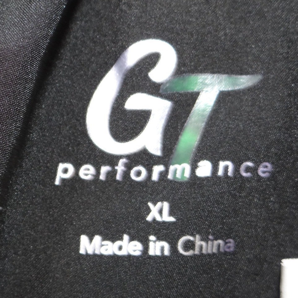 GT Performance Womens XL Black Scrub Pants Elastic Waist Cargo Medical Workwear