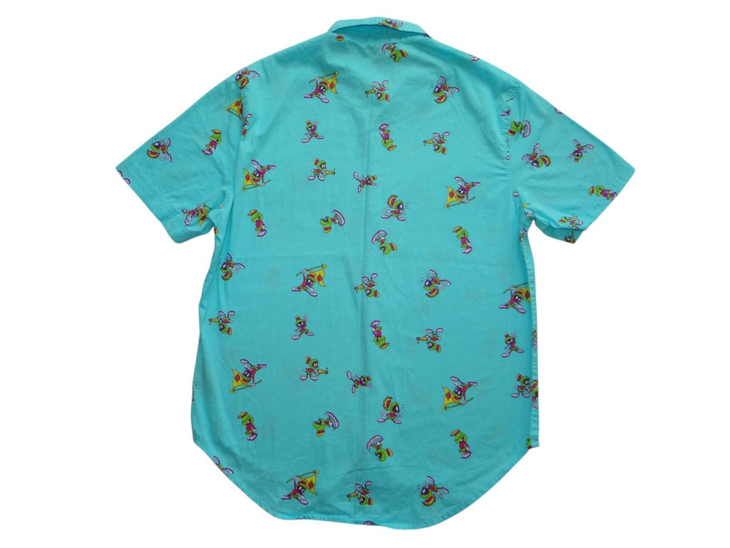 Looney Tunes Cartoon Print Short Sleeve Shirt - Vintage Inspired