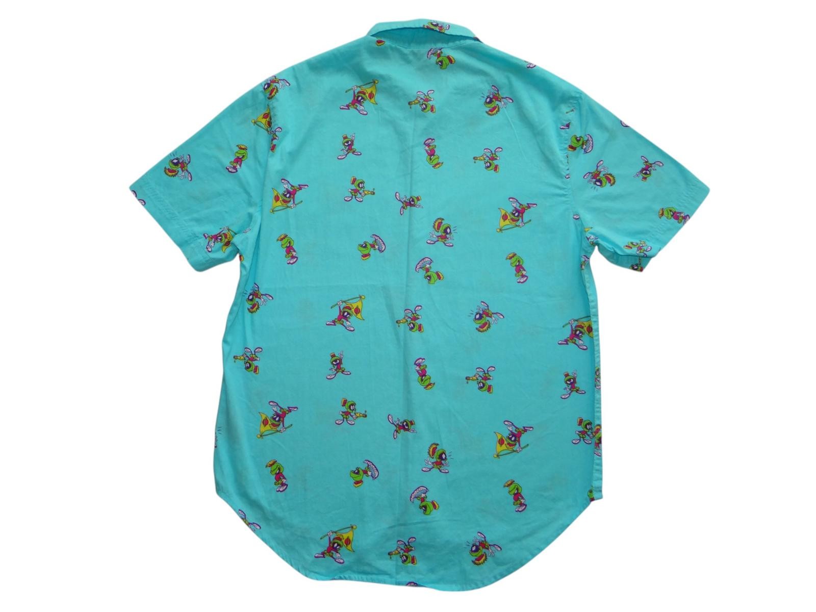 Looney Tunes Cartoon Print Short Sleeve Shirt - Vintage Inspired