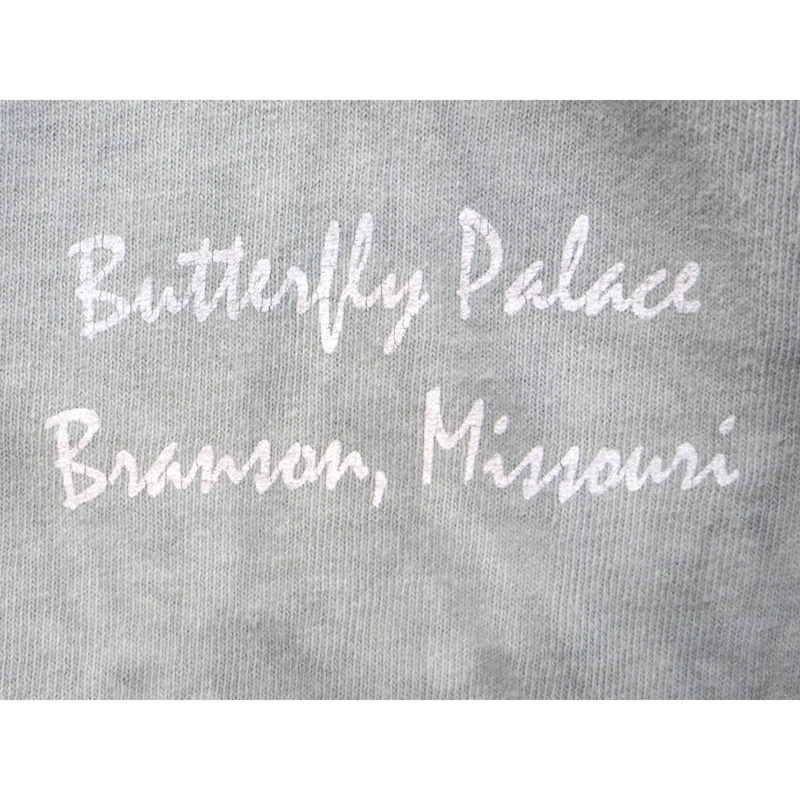 The Mountain Butterfly Palace Branson Missouri Graphic T Shirt Size S