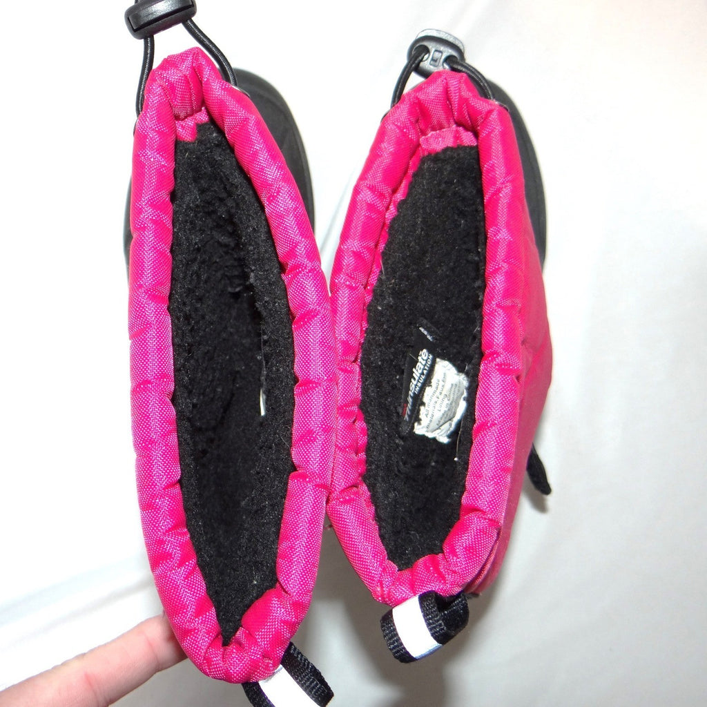 Northside Kids Pink Black Thinsulate Insulated Winter Snow Boots Size 3