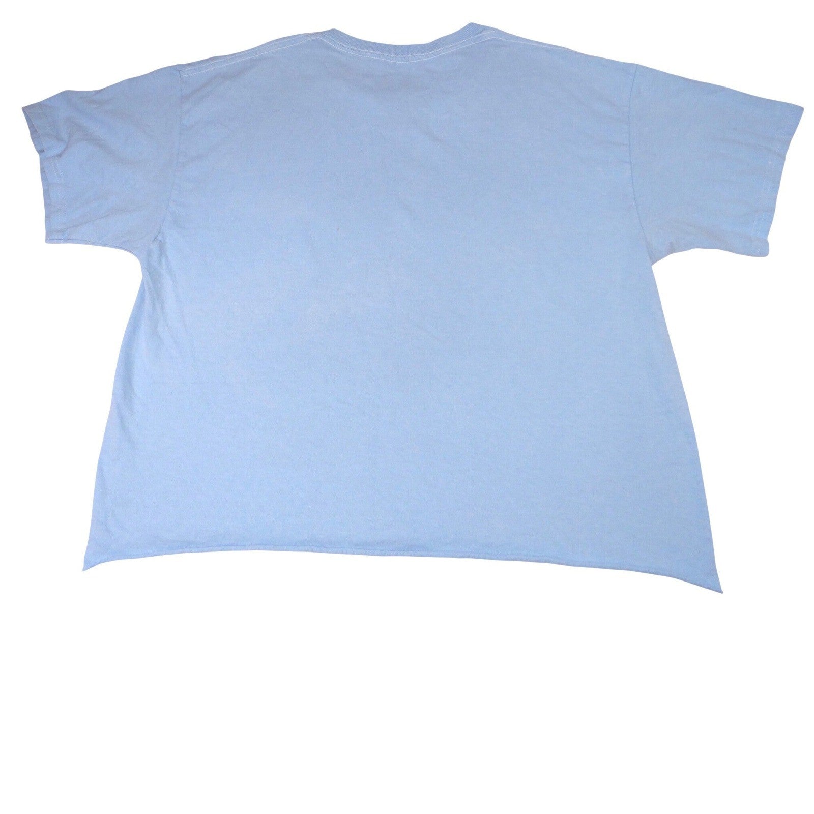 Isaac Morris American Speedway Graphic Tee Mens Large Blue Cotton Car Race Tee