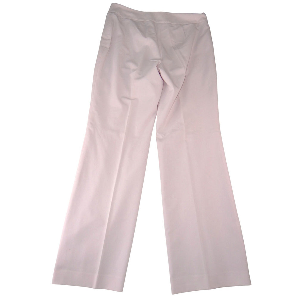 Ann Taylor Womens Light Pink Wide Leg Dress Pants Trousers Size 10 Office Career