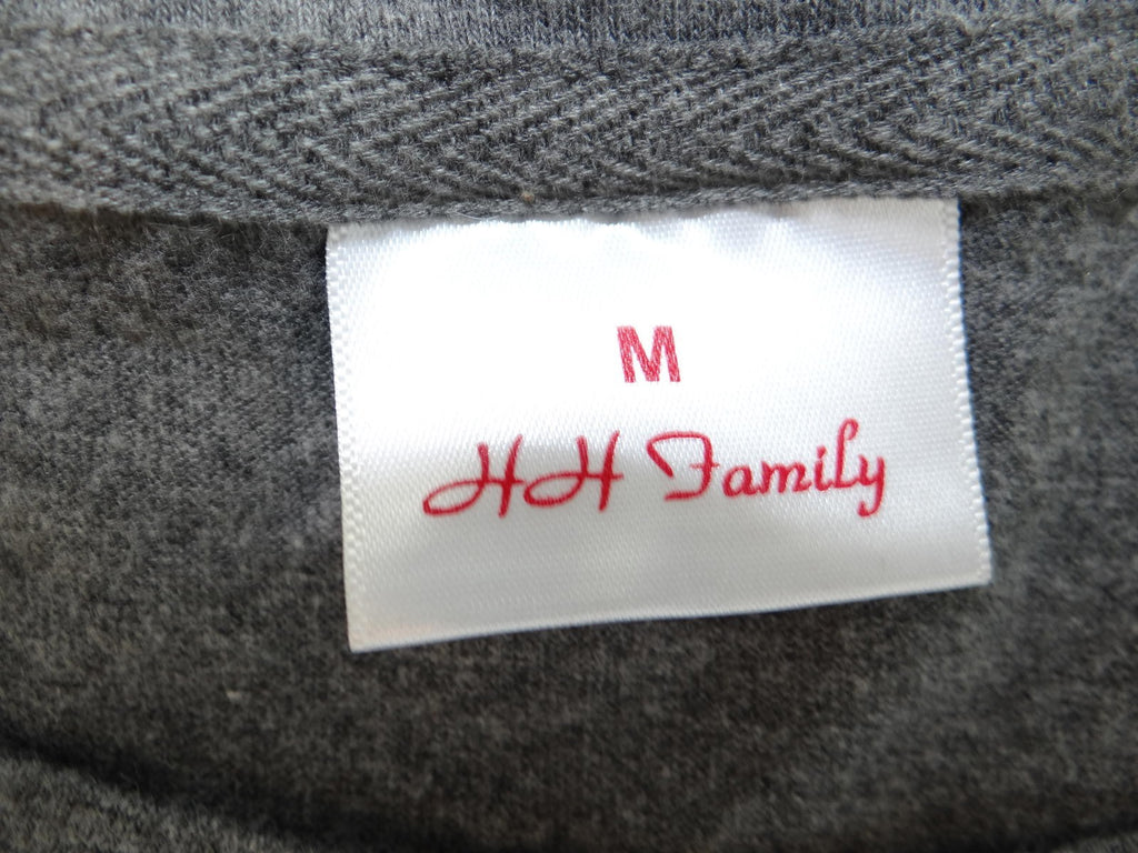HH Family Women's Gray Long Sleeve Top with Witch Power Graphic