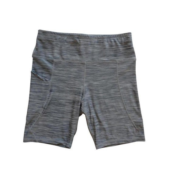 High-Performance Gray Athletic Shorts