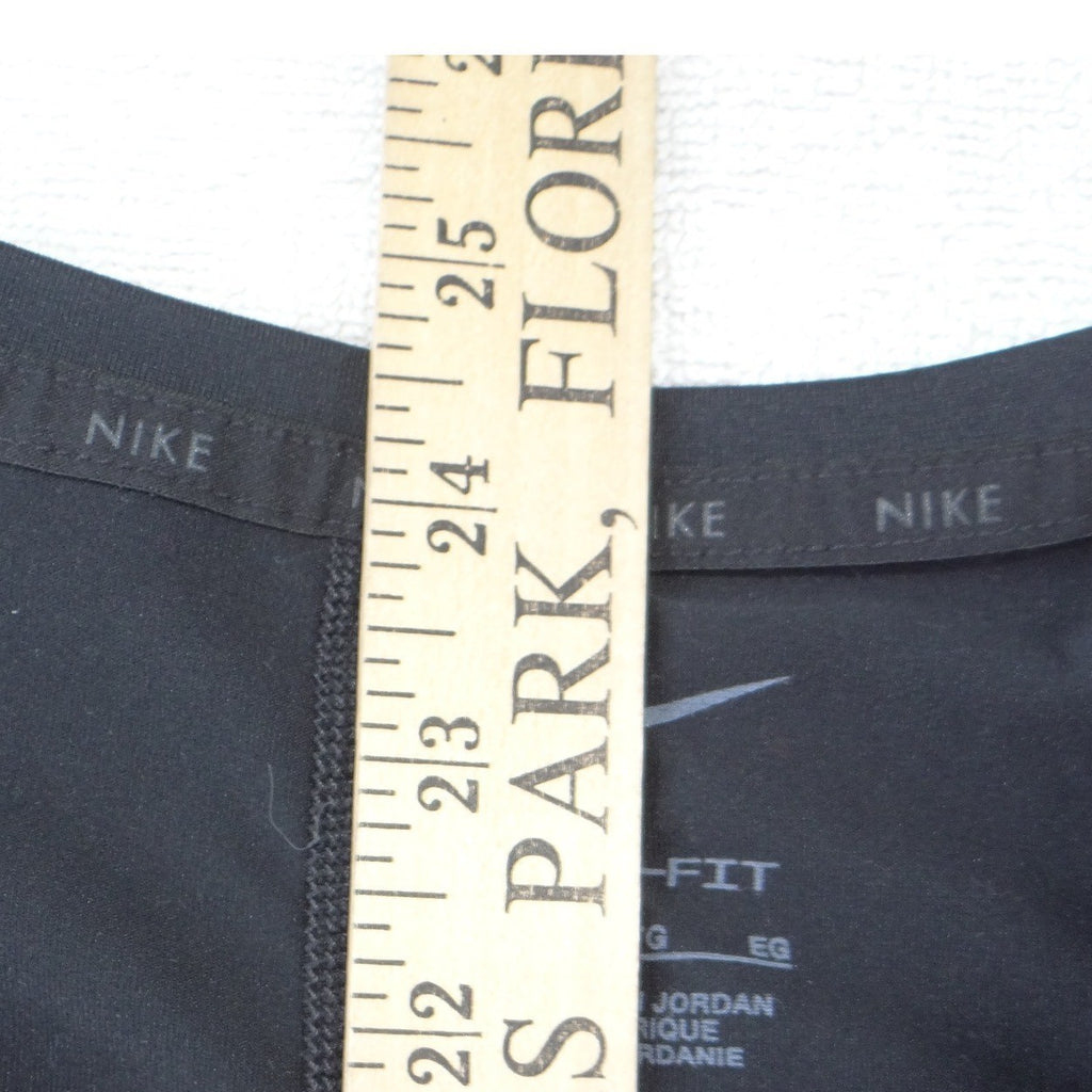 Nike Dri-FIT Womens XL Black Racerback Training Tank Top Sleeveless Shirt 2200
