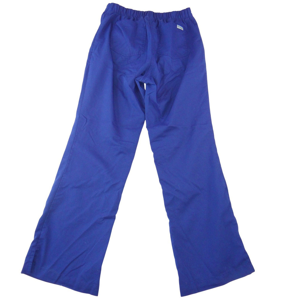 Greys Anatomy by Barco Royal Blue Scrub Pants Small Elastic Drawstring